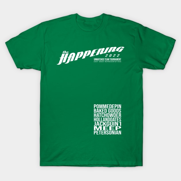 The Happening T-Shirt by HatCHOWDER